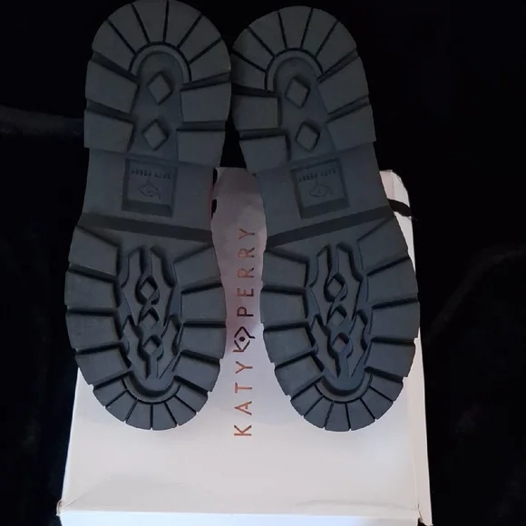 Katy Perry Collections Women's Vibrant Pink Lace-Up Boots - Picture 6 of 6